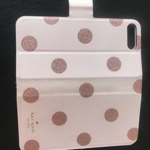 Kate Spade Pink Sparkle IPhone case
